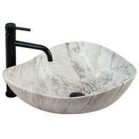 lavabo sobre encimera rea dora stone