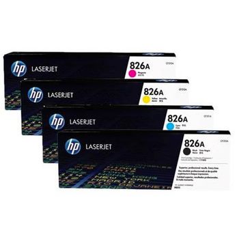 Original Multipack HP Colour LaserJet Enterprise M855dn Printer Toner Cartridges (4 Pack) -CF310A