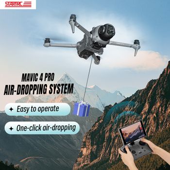 Sistema Airdrop de 12KM para DJI Mavic 4 Pro, accesorios para drones, lanzador de carga útil, dispositivo de transporte de cuentagotas para DJI RC 2/RC PRO 2