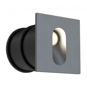 Aplique exterior led empotrable via urbana (3w)