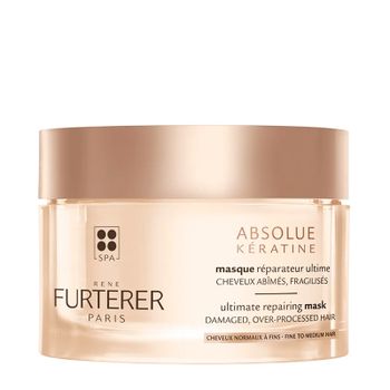 Rene Furterer Mascarillas ABSOLUE KERATINE Mascarilla reparación extrema Cabellos normales a finos