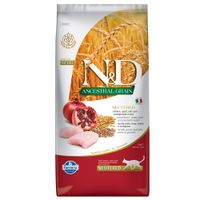 farmina nd ancestral grain adult neutered pollo y granada para gatos - 5 kg