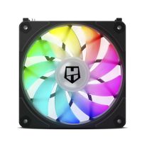 nox hummer easy link ventilador led argb pwm 120mm negro