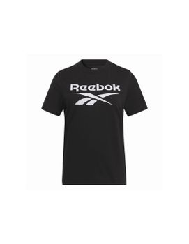 Camiseta Reebok Identity Big Logo Mujer Negro