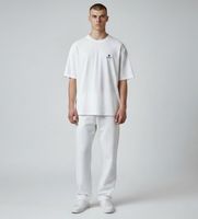 premiata para hombre pa1050 camiseta logotipo blanco s casual algodon manga corta