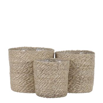 Jardinera atlantic nata  h16xb16xl16cm