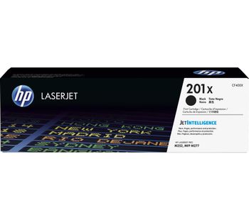 HP 201X Black Toner Cartridge, Black