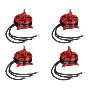 4PCS Racerstar BR2304 1850KV Motor Brushless de 2-3S para Modeloo de Avión RC