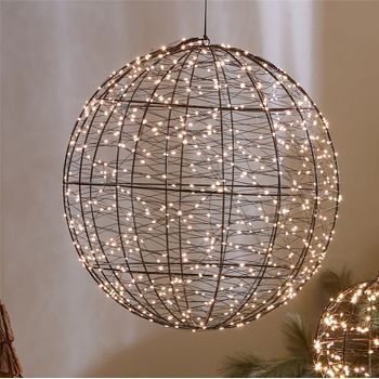 Bola Negra Leds 50d Cms. 800 Leds Ip44 50d Cms