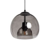 lampara colgante cristal vaca negro