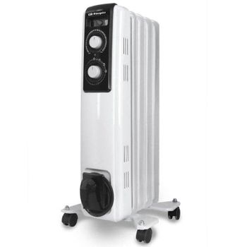 Radiador de aceite Orbegozo RF 1000 1000W 5 elementos