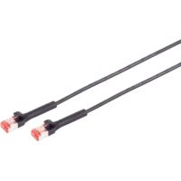 cable de red kabelschweiz flexangle cat 6a 75 m uftp slim