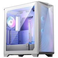 msi mpg gungnir 300r airflow cristal templado usb 32 blanca