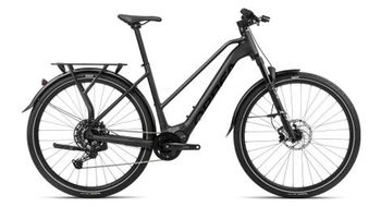 Orbea kemen mid 30 bicicleta de trekking electrica shimano cues 10s 540 wh 29   negro noche metalizado 2024