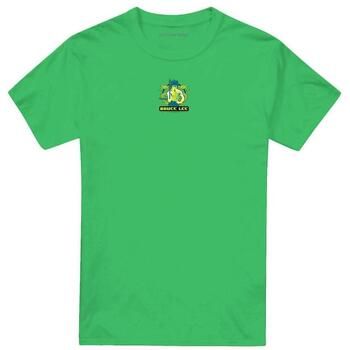 Bruce Lee Camiseta Double Dragons para hombre