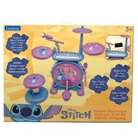 disney stitch bateria completa con efectos luminosos y asiento