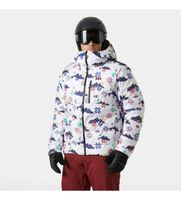 helly hansen para hombre 66043 chaqueta kvitfjell race puffy blanco s casual poliester