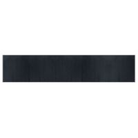 alfombra rectangular bambu gris 100x1000 cm vidaxl