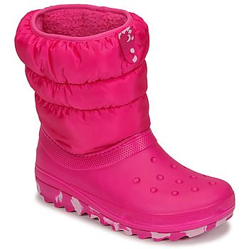 Crocs Descansos Classic Neo Puff Boot K para niña
