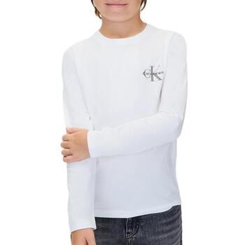 Calvin Klein Jeans Camiseta manga larga Chest Monologo para niño
