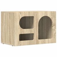 mueble de tv elst 60 x 35 x 40 cm roble sonoma vidaxl