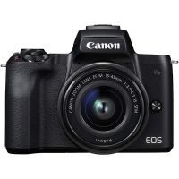 canon m50 24mp wifi negra  objetivo ef-m 15-45mm f35-63 is stm