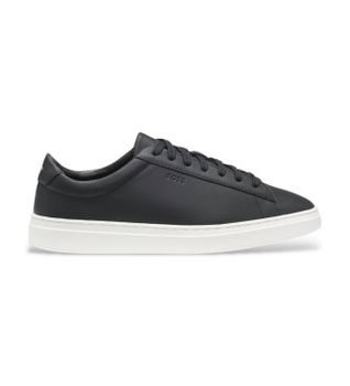 BOSS para hombre. 50552853 Zapatillas Kieran negro (39), Plano, Cordones, Casual