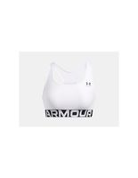 sujetador deportivo under armour hg mid branded mujer blanco