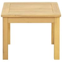 mesa de jardin  mesa de cafe acacia clara 45 x 45 x 36 cm