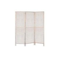 biombo mango mdf 150x2x180 decape blanco