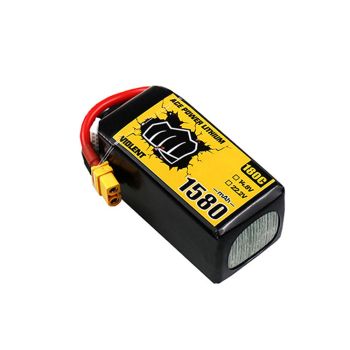 22.2V 1380mAh 1580mAh 1680mAh 180C 6S LiPo Batería con Conector XT60 para Drone RC