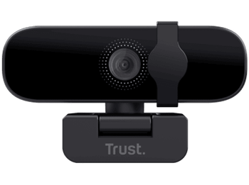 Webcam - Trust Tanor, 1920x1080, Micrófono, Negro