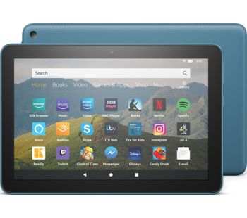 AMAZON Fire HD 8 Tablet (2020) - 64 GB, Blue, Blue