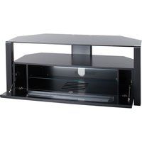 alphason ambri 1100 tv stand - black black