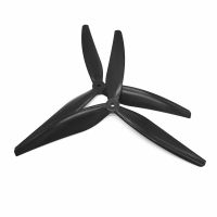 1 par de helices de nailon de 3 palas y 10 pulgadas de ancho con un agujero de 5 mm para multirotor fpv rc de gemfan 105