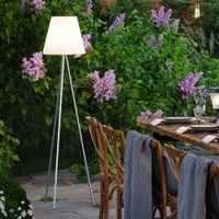 xl solar amp usb floor lamp - rosalind