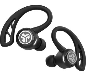 JLAB JBuds Epic Air Elite Wireless Bluetooth Sports Earphones - Black, Black