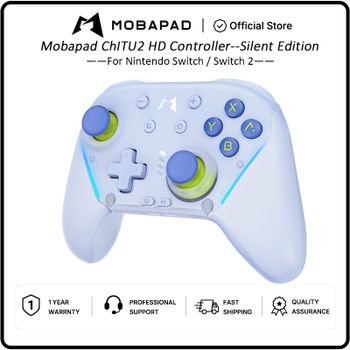Control Inalámbrico MOBAPAD CHITU 2 para Nintendo Switch/Switch 2 NS2 PC Steam Bluetooth TMR Air Joystick con Vibración HD para Juegos