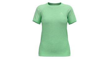 Camiseta running mujer odlo essentials sin costuras verde