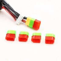 cubierta protectora de conector de enchufe amass xt60 qy3d tpu de 5 piezas para bateria lipo de repuesto de drone de car