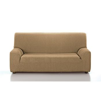 Funda De Sofá Elástica Dúo (3 Plazas + Una De 2 Plazas) Taupé - Jara Casa Textil
