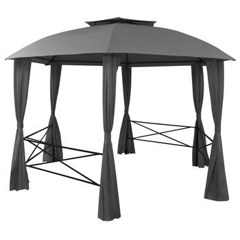 360x312x265 Cm Estructura De Acero Con Recubrimiento En Polvo - Antracita