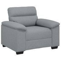 sillon sofa tela gris claro 60 cm cfw574741