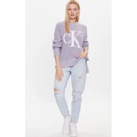 calvin klein jeans jersey jersey intarsia loose mujer para mujer