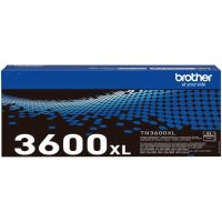 toner original brother tn3600xl negro