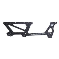 piezas de repuesto para el helicoptero goosky s2 ultra panel lateral de fibra de carbono