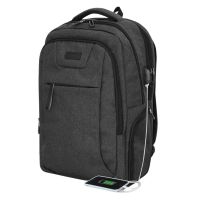 subblim air padding backpack mochila negra para portatil hasta 16