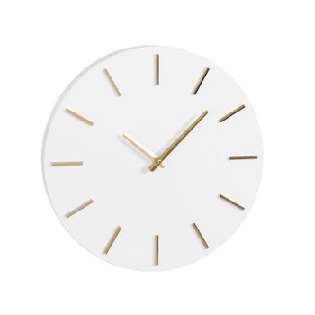 Reloj brixen blanco  h4xb35.5xl35.5cm