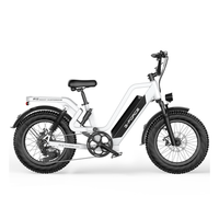 bicicleta electrica g-force rs st premium bateria extraible de 48 v y 25 ah blanca