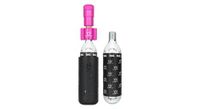 inflador de co2 peaty s holeshot road gravel rosa   2 cartuchos de co2  16 g